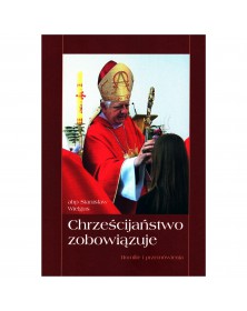 Chrześcijaństwo zobowiązuje - okładka przód
Przednia okładka książki abp Stanisława Wielgusa