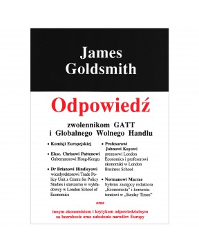 James Goldsmith - Odpowiedź