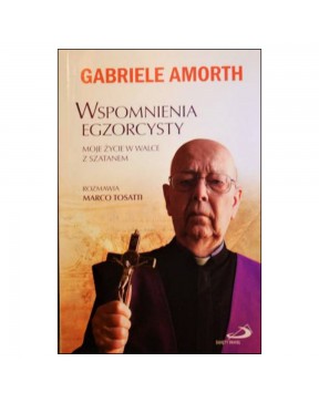 Wspomnienia egzorcysty - okładka przód
Przednia okładka książki Wspomnienia egzorcysty ks. Gabriele Amorth