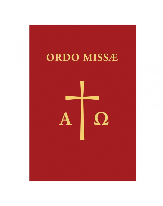 Ordo Missae - okłada przód
Przednia okładka książki Ordo Missae