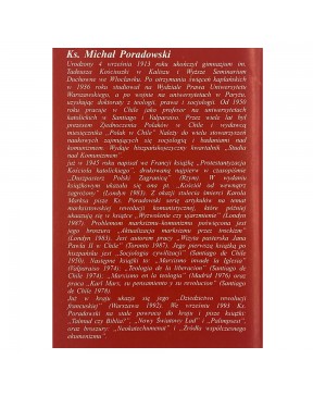 Trzydziestolecie Drugiego Soboru Watykańskiego - okładka tył
Tylna okładka książki ks. Michała Poradowskiego