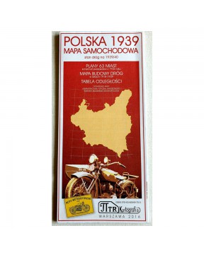Polska 1939. Mapa...