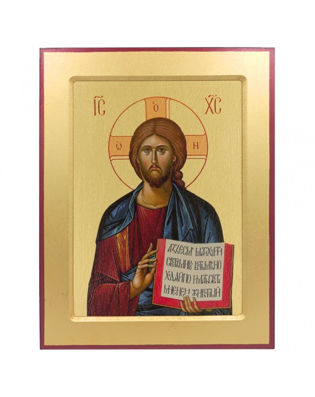 Ikona Jezus Pantokrator - przód
Przód ikony Jezus Pantokrator