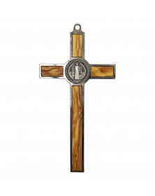 Krzyż benedyktyński - tył
Drewniany krzyż benedyktyński