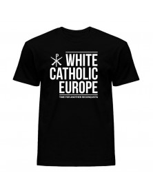 White catholic Europe - koszulka
Koszulka z nadrukiem White catholic Europe
