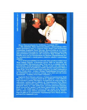 Do kapłanów, umiłowanych synów Matki Bożej - okładka tył
Tylna okładka książki ks Stefano Gobbi