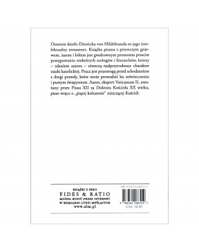 Spustoszona winnica - okładka tył
Tylna okładka książki Spustoszona winnica Dietrich von Hildebrand